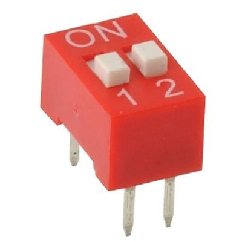 2 Way Slide Switch 2.54mm Pitch (Pack of 2)