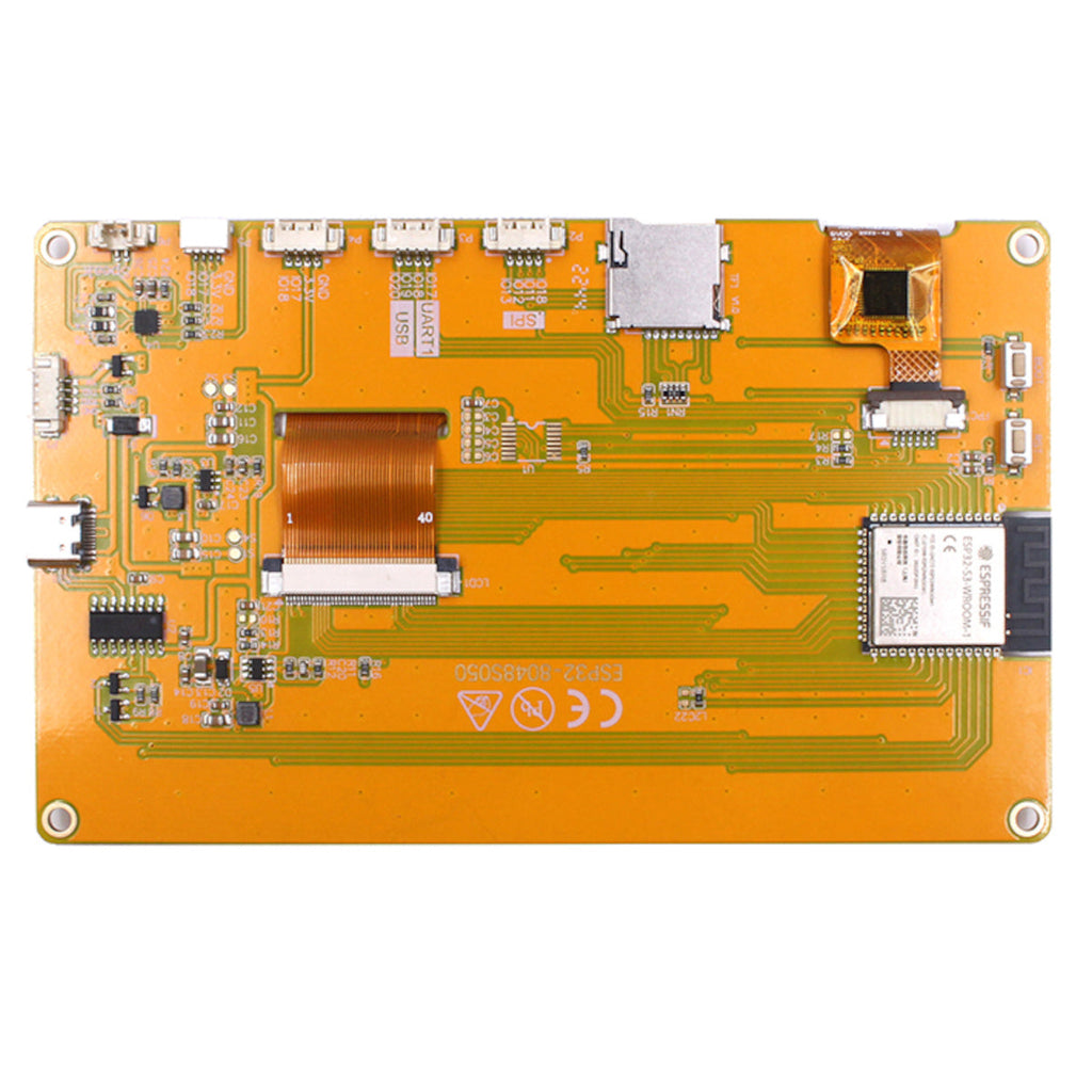 5 Inch LCD Touch Display + I2S Audio output with ESP32-S3 Development Board