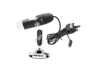 1600X 3 in 1 USB Digital Microscope Camera Endoscope 8LED Magnifier with Stand 3-in-1 Type-c Electronic Magnifier Endoscope
