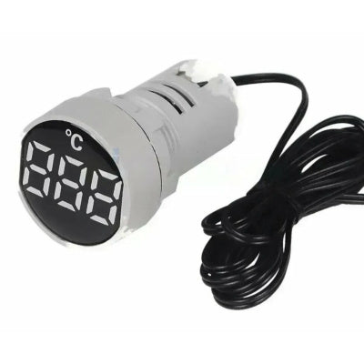 ProMax Temperature Indicator Display Panel LED 22mm AC 50-380V White