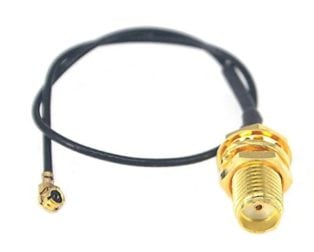 50CM SMA Female to IPEX1 Connector Cable Thread 13mm RG1.13