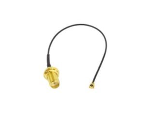 LWC-CA-SMA-JACK-BH-ST-UFL-1.13mm RF Cable Assemblies-30cm
