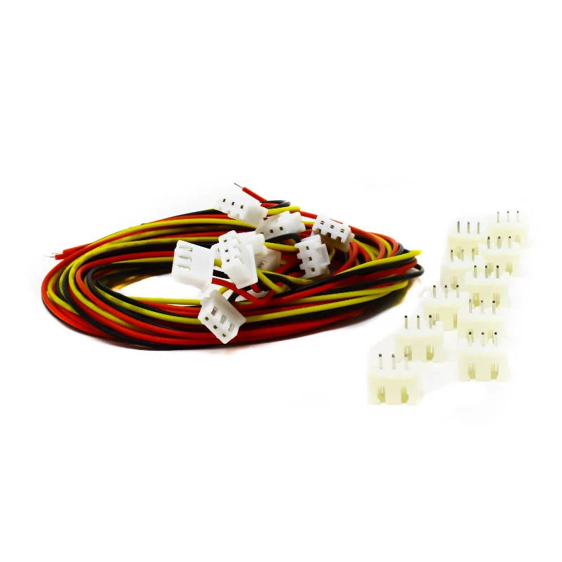 3 Pin JST Cable Connector Female – 2.54mm Pitch