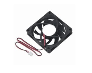 DC12V 7010 Double Ball Cooling Fan with XH2.54-2P 25CM Cable Size:70*70*10MM