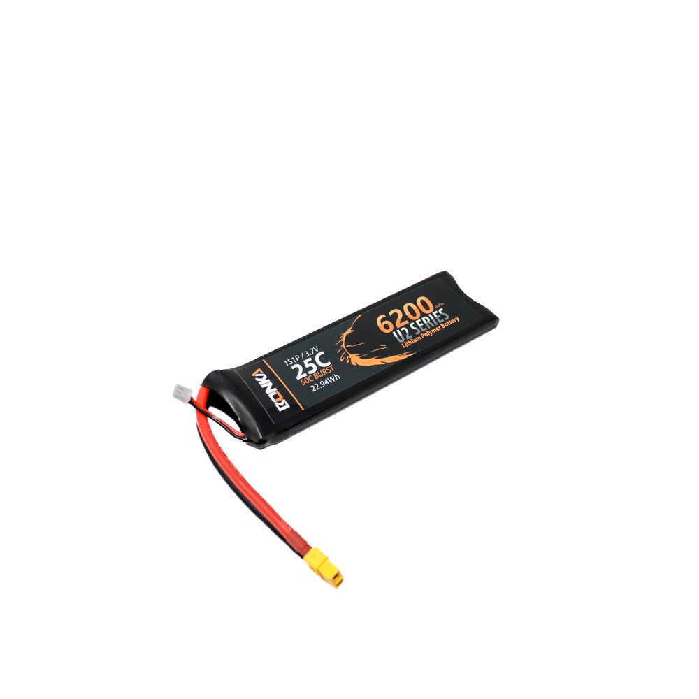 Bonka 3.7V 6200mAh 25C 1S Lithium Polymer Battery Pack