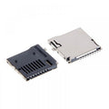 Micro SD Card Connector – Push-Push Type – 9Pin – Surface Mount
