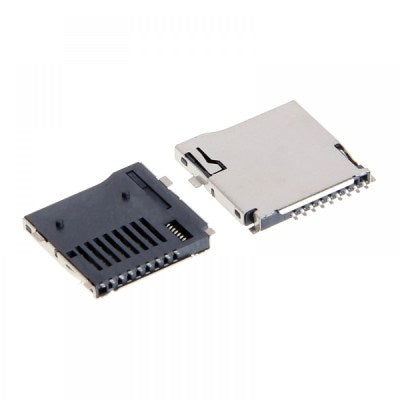 Micro SD Card Connector – Push-Push Type – 9Pin – Surface Mount