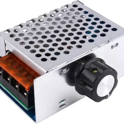 4000W 220V AC SCR Voltage Regulator Dimmer Electric Motor Speed Controller - The Tech Depot