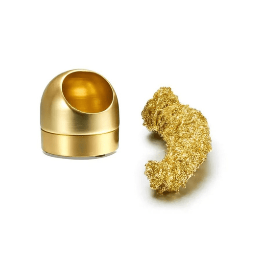 Soldering Tip Cleaning Brass Wire Sponge - The Tech Depot