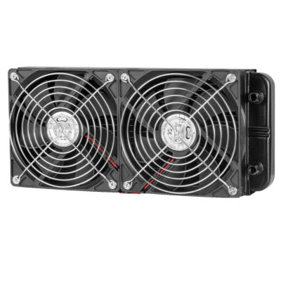 240MM Evaporator Water-Cooling Radiator with 120MM Dual Fan