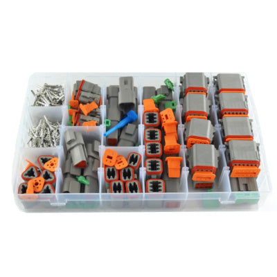 Assorted Deutsch DT Series Connectors Kit Waterproof 2-12P DT06-2S DT04-2P