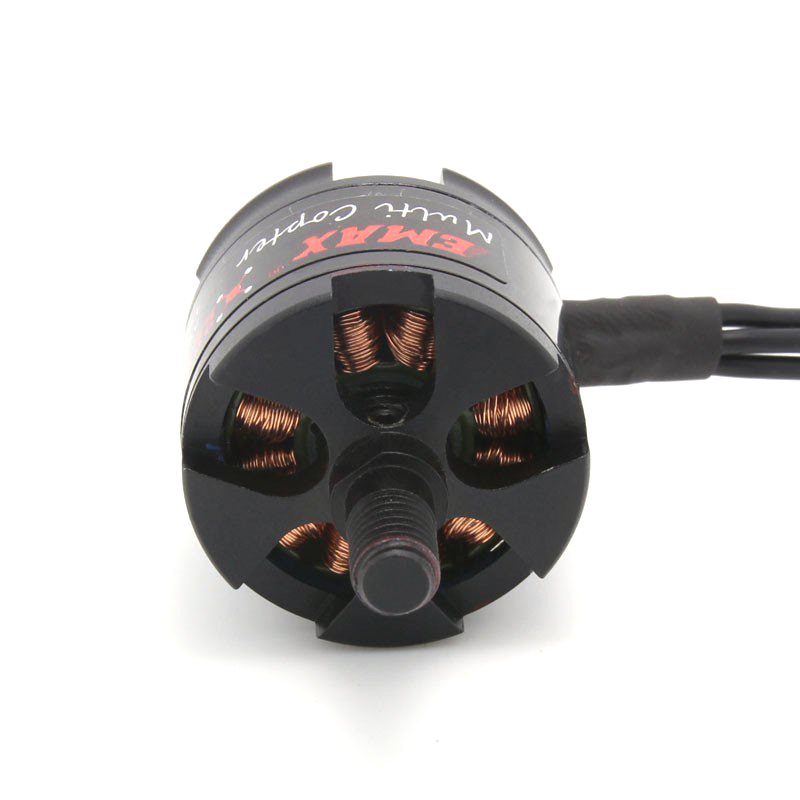 EMAX MT2213 935KV Brushless DC Motor for Drone – Red Cap (CCW) With 1045 Propeller Combo (Original)