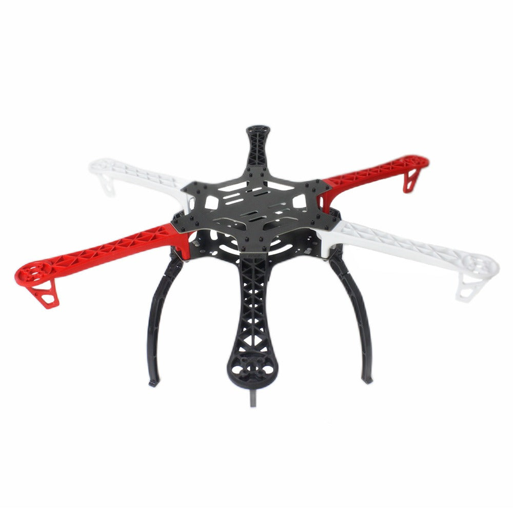F550 Hexa-Copter Frame Kit with Integrated PCB and Landing Gears – Made in INDIA - The Tech Depot