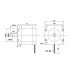 57HM41-2804 NEMA23 5Kg-cm Stepper Motor Round-Type