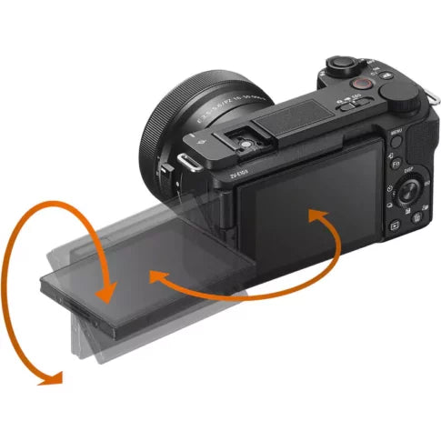 Sony ZV-E10 II Mirrorless Camera (Black), Only Body