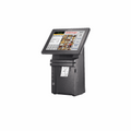 Posiflex HS-2414W all-in-one POS terminal with 14-inch touch display and integrated receipt printer