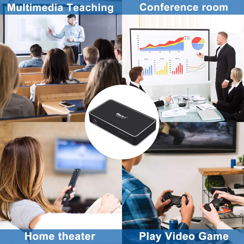 Black-i HDMI Splitter 1 input 2output