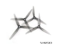 HQProp 5.1X2.5X3 Grey (2CW+2CCW)-Poly Carbonate Triblade Propeller