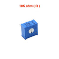 10K ohm ( ? ) single turn trimpot variable resistors 3386P-1-103LF