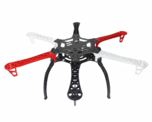 F550 / Q550 Hexa-Copter Frame, Landing Gears and Integrated PCB Kit – Made in INDIA