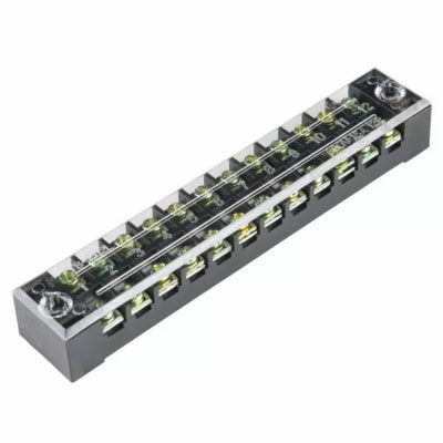 ProMax PTB-1512 Terminal Strip Barrier Block with Transparent Cover