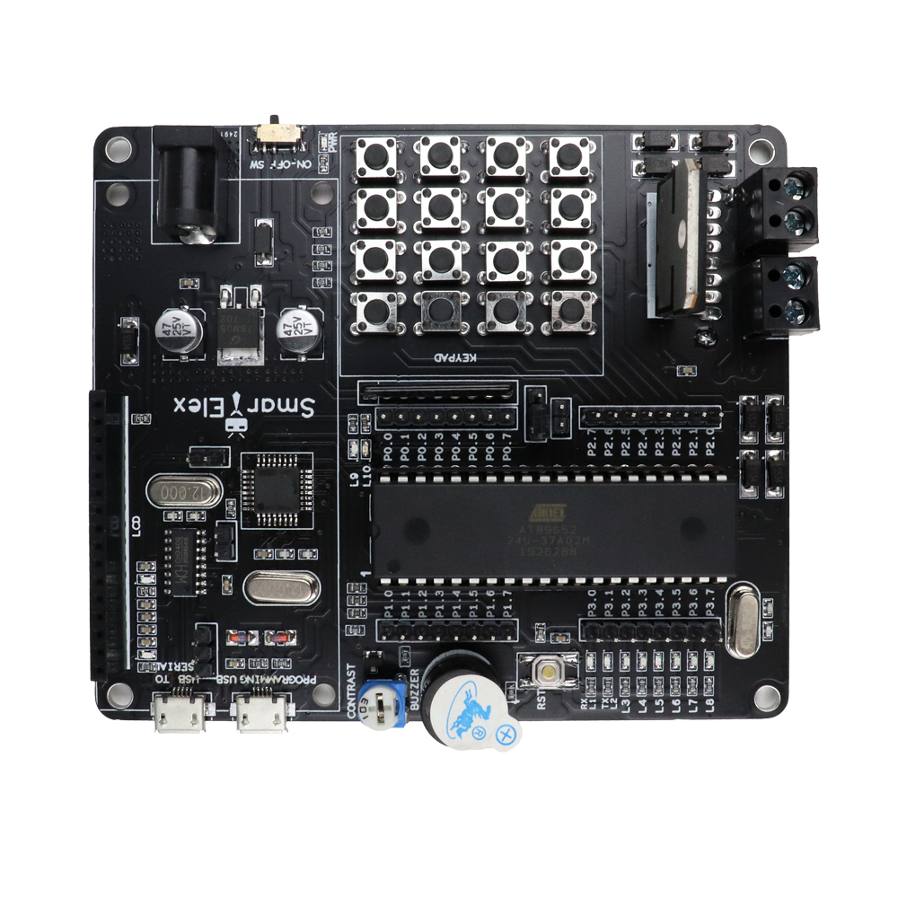 SmartElex AT89S52  Development Board