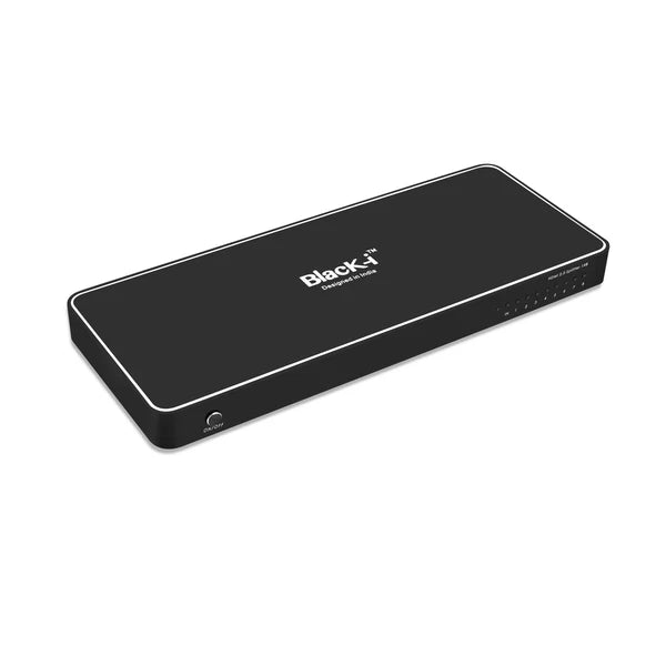 Black-i HDMI 1 Input 8 Output Splitter