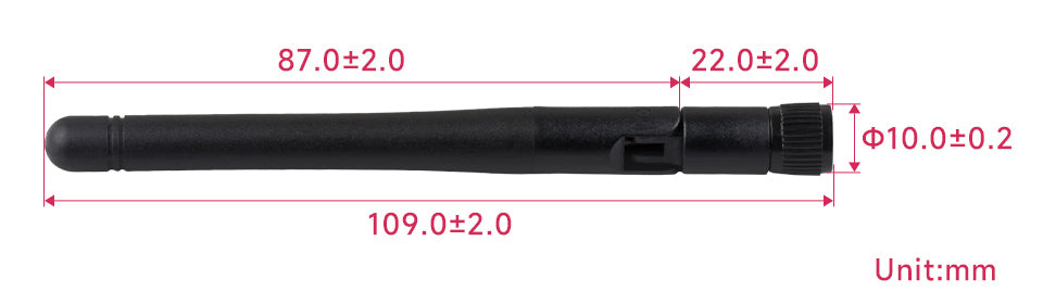 LPWA Antenna, 2dBi gain, LoRa Antenna, 868MHz