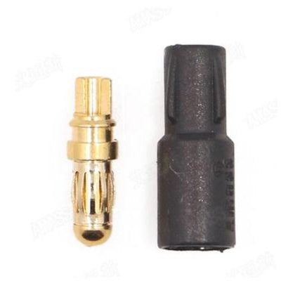 3.5mm SH3.5 Male Gold Plated Connector with Protective Sleeve