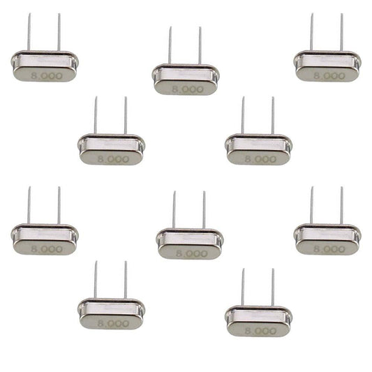 8MHz Crystal Oscillator - (Pack of 10)