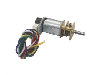 N20 6V 150RPM Micro Metal Gear Motor With Encoder