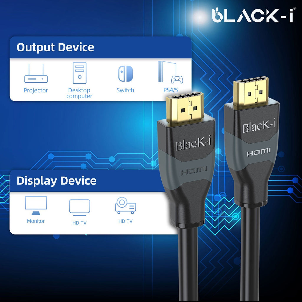 Black-i HDMI 2.0 4k Cable 7.5M 4k@30Hz