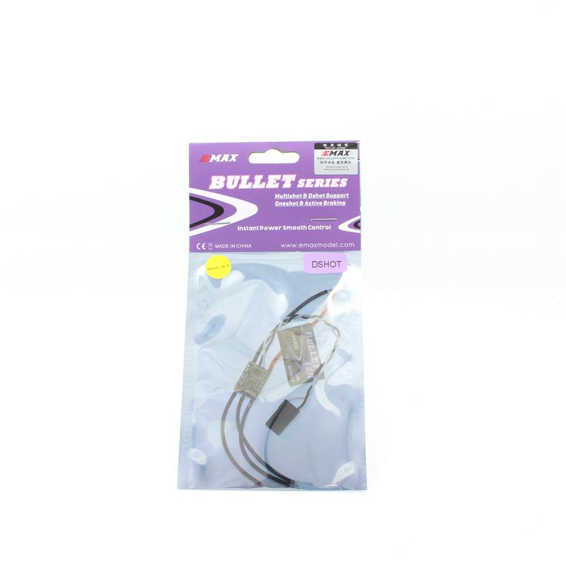 EMAX D-SHOT Bullet Series 12A 2-4S BLHELI_S ESC 2.4g Support Onshot42 Multishot