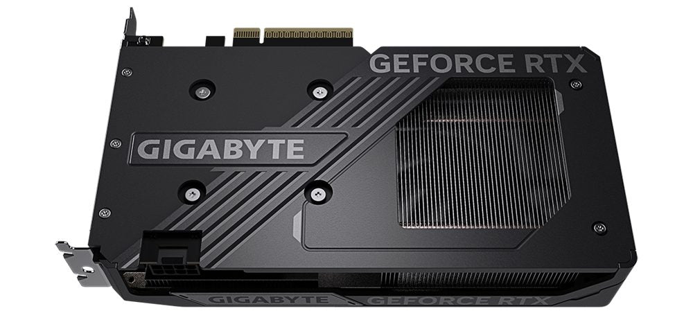 Gigabyte GeForce RTX 5060 WINDFORCE OC 8GB GDDR7 Graphics Card backplate