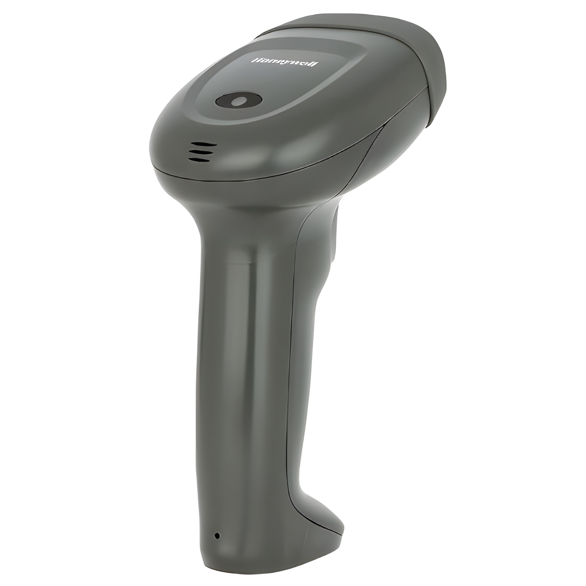 Honeywell HH490 handheld 2D area-imaging barcode scanner in grey
