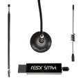 Nooelec NESDR SMArt v4 Bundle - Premium RTL-SDR with Aluminum Enclosure, 0.5PPM TCXO, SMA Input and 3 Antennas RTL2832U and R820T2-Based