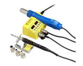 SOLDRON 8898 Portable Dual Hot Air Soldering Station with wall mounting