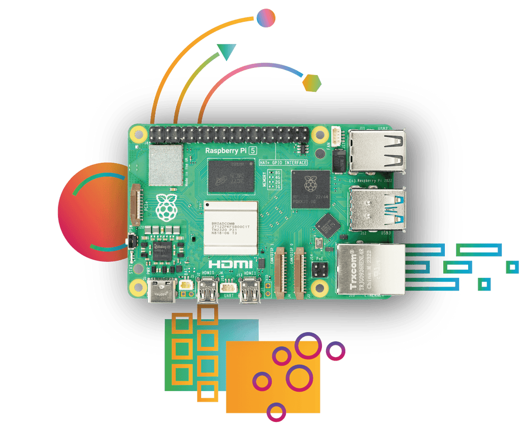 Raspberry Pi 5 4GB single board computer