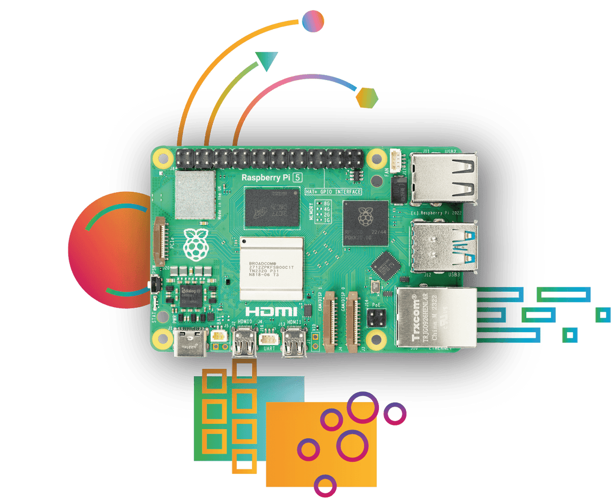 Raspberry Pi 5 8GB single board computer