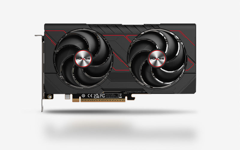 Sapphire Pulse Radeon RX 9060 XT 16GB GDDR6 Graphics Card front view