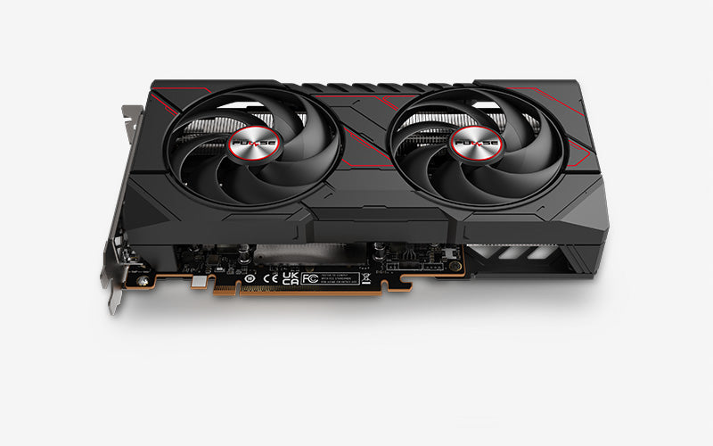 Sapphire Pulse Radeon RX 9060 XT 16GB GDDR6 Graphics Card backplate view