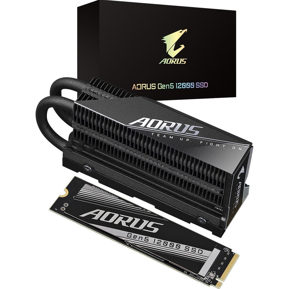 Gigabyte AORUS Gen5 12000 2TB M.2 NVMe SSD – Internal Solid State Drive
