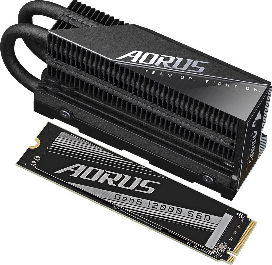 Gigabyte AORUS Gen5 12000 1TB M.2 NVMe SSD – Internal Solid State Drive