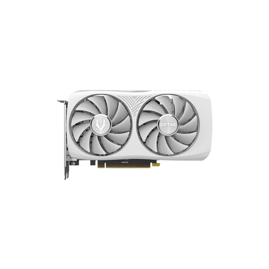 ZOTAC GeForce RTX 4060 Twin Edge OC White Edition 8GB GDDR6 Graphics Card