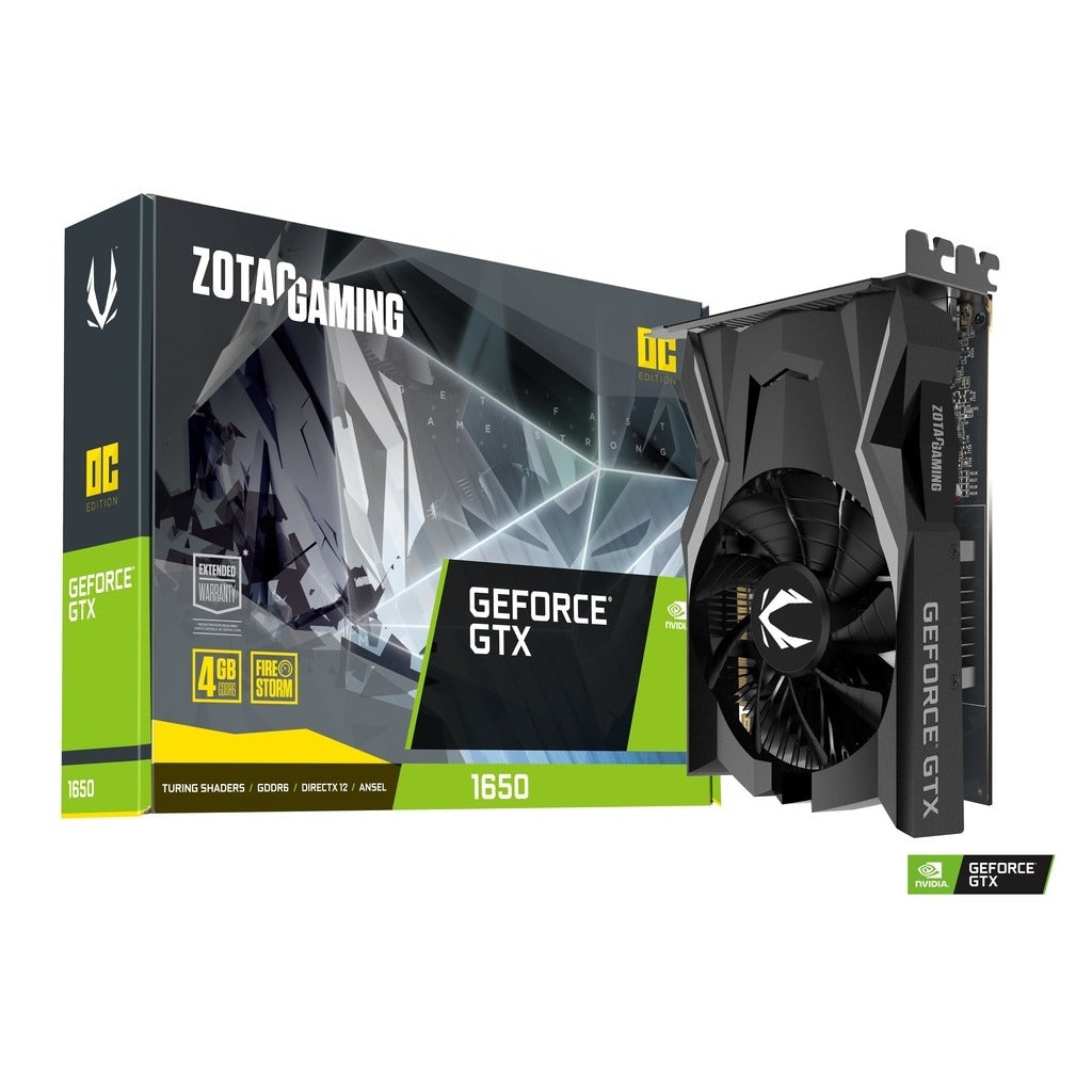 ZOTAC GeForce GTX 1650 OC 4GB GDDR6 Graphics Card
