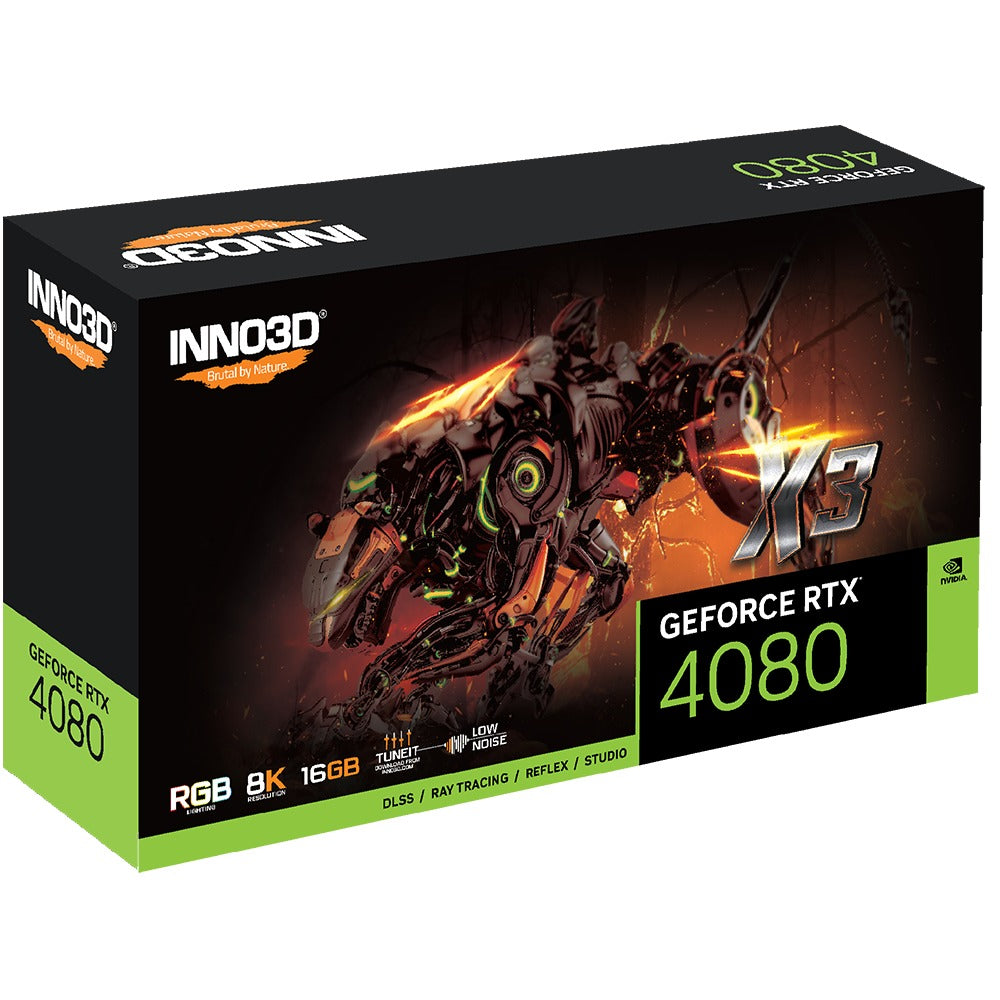 Inno3D GeForce RTX 4080 X3 16GB GDDR6X Graphics Card