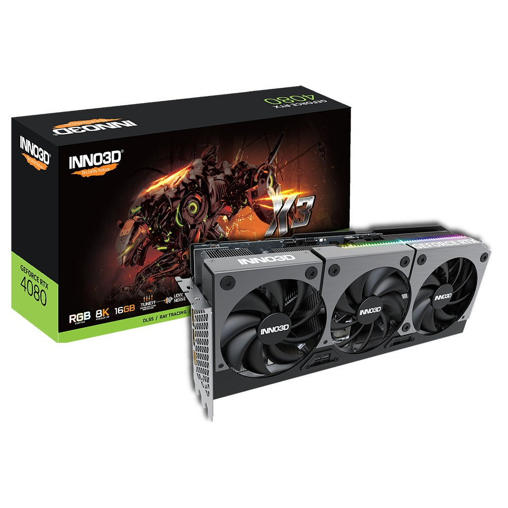 Inno3D GeForce RTX 4080 X3 16GB GDDR6X Graphics Card