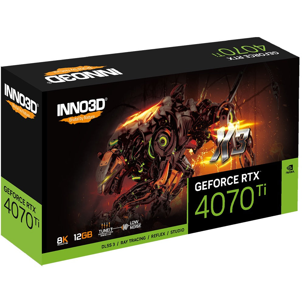 Inno3D GeForce RTX 4070 Ti X3 12GB GDDR6X Graphics Card