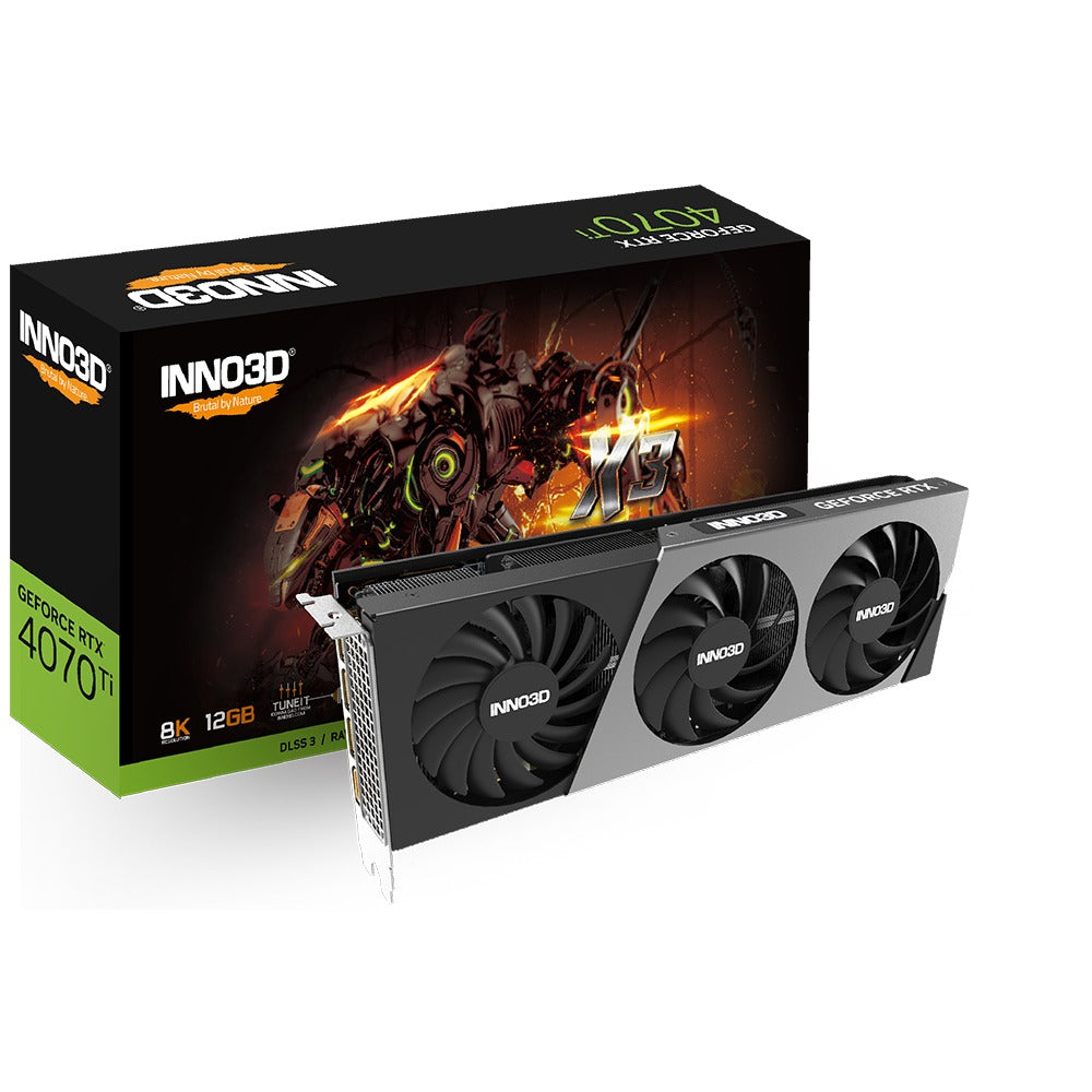 Inno3D GeForce RTX 4070 Ti X3 12GB GDDR6X Graphics Card
