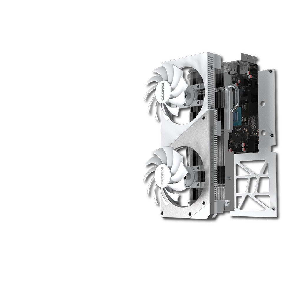 Inno3D GeForce RTX 4060 Twin X2 OC White 8GB GDDR6 Graphics Card